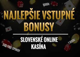 Najlepšie slovenské online kasína Zábava a šanca na výhru